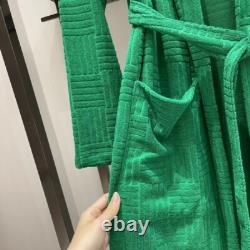 Bottega Veneta BV Green Grass Bathrobe Unisex Brand New Made of 100% Cotton