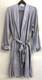 Brioni Mens Bathrobe Dressing Gown Pajama Robe Large Cotton Striped Made In Itay