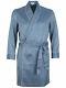Brioni men's bathrobe dressing gown pajama robe size L 100% silk geometric