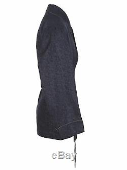 Brioni men's bathrobe dressing gown pajama robe size L 100% silk pockets lacing