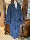 Brioni men's bathrobe dressing gown pajama robe size XL SMOKING JACKET ITALY