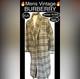 Burberry Men's Nova Check Bathrobe Gown Size M/L RARE