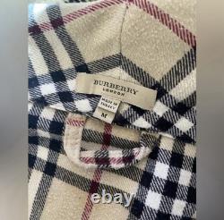 Burberry Men's Nova Check Bathrobe Gown Size M/L RARE