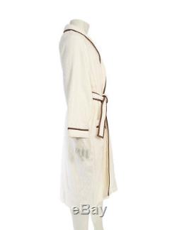 CELINE bathrobe ivory brown