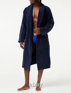Calvin Klein Men's Robe Dressing Gown S-M, Blu (Blue Shadow 8sb)