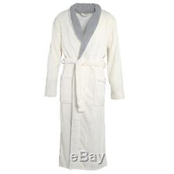 CelinaTex Women's and Men's Bathrobe with Shawl Collar Dressing Gown Coral Fl