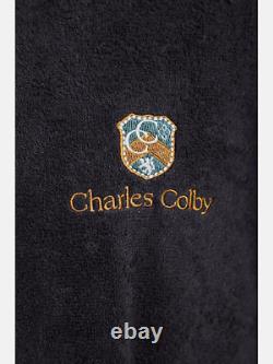 Charles Colby Lord Curet Men's Bathrobe 5XL, black