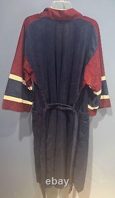 Christian Dior Bath Robe Men's One Size Velvet Logo Embroidery Monsieur Vintage