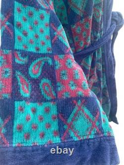 Christian Dior Monsieur Vintage Terry Bathrobe, OS, EUC