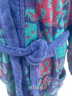 Christian Dior Monsieur Vintage Terry Bathrobe, OS, EUC