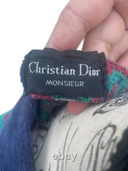 Christian Dior Monsieur Vintage Terry Bathrobe, OS, EUC