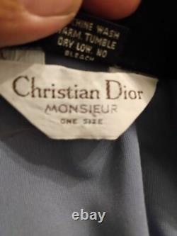 Christian Dior Velour Bathrobe, One Of A Kind Bathrobe, Men's Bathrobe