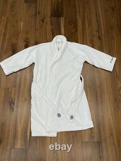 Chrome Hearts White Terrycloth Bathrobe