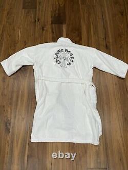 Chrome Hearts White Terrycloth Bathrobe