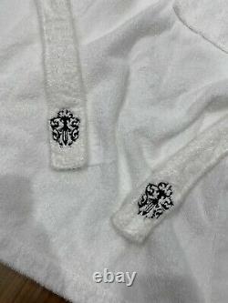 Chrome Hearts White Terrycloth Bathrobe