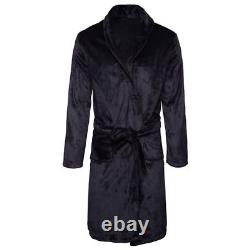 Clearance men's boys Women's Bathrobe Black 20 Robes Large Size 34 to 42 Chest