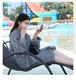 Cotton Robes Toweling Terry Robe Lovers Men Women Robe Bathrobe Soft Sleeprobe
