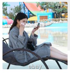 Cotton Robes Toweling Terry Robe Lovers Men Women Robe Bathrobe Soft Sleeprobe