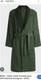 Cotton TERRY luxury BATH ROBE HUGO BOSS Double B Cyprus Green Dressing Gown M