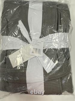 Cozy Earth- Waffle Bath Robe Charcoal XL New With Tags
