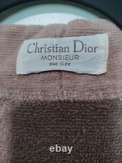 Cristhian Dior Mens Bathrobe One Size