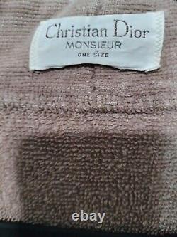 Cristhian Dior Mens Bathrobe One Size