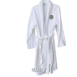 Cruise Bath Robe White Crown Anchor RCCL Society Loyalty Plush Lounge Men Women