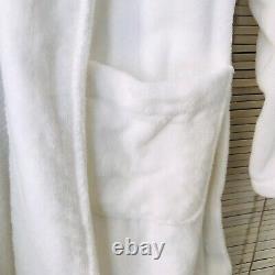 Cruise Bath Robe White Crown Anchor RCCL Society Loyalty Plush Lounge Men Women