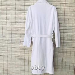 Cruise Bath Robe White Crown Anchor RCCL Society Loyalty Plush Lounge Men Women