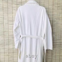 Cruise Bath Robe White Crown Anchor RCCL Society Loyalty Plush Lounge Men Women