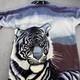 Custom Made Bath Robe from Korean Mink Blanket Mens 4XL Long Heavy Snow Tiger