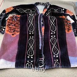 Custom Made Bath Robe from Korean Mink Blanket Mens 4XL Long Heavy Snow Tiger