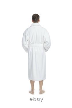 DELUXE LUXURY TURKISH COTTON TERRY HOTEL BATHROBE VERY THICK Made in Turkey