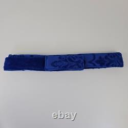 DOLCE&GABBANA Blue Unisex Terry Cotton Bath Robe New