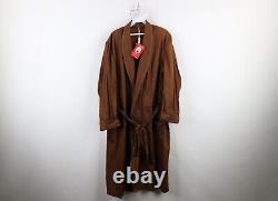 Deadstock Vintage 50s 60s Rockabilly Mens OSFA Belted Bath Robe Smokers Robe USA