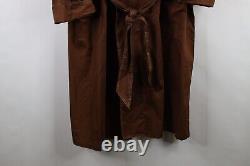 Deadstock Vintage 50s 60s Rockabilly Mens OSFA Belted Bath Robe Smokers Robe USA