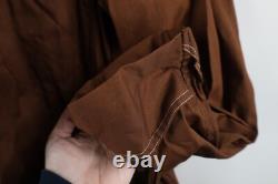 Deadstock Vintage 50s 60s Rockabilly Mens OSFA Belted Bath Robe Smokers Robe USA
