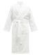 Derek Rose Cotton Velour White Towelling Bathrobe Dressing Gown Size L