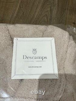 Descamps Shawl Bathrobe, 100% Egyptian Cotton, Light Brown, Size XXL New