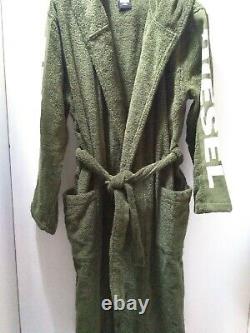 Diesel Hood Bathrobe New Without Tags Size S/M