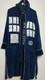 Doctor Who TARDIS Blue Hooded Bath Robe BBC Licensed Robe Factory One Size