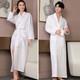 Double-layer 100%Cotton Robes Kimono Bath Robe Couples Breathable Bathrobe Towel