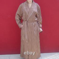 Doubleface Men's Bathrobe Striped Inside Cotton Taubert 48 50 52
