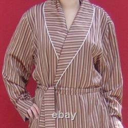 Doubleface Men's Bathrobe Striped Inside Cotton Taubert 48 50 52