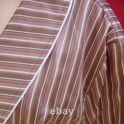 Doubleface Men's Bathrobe Striped Inside Cotton Taubert 48 50 52