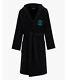 EMPORIO ARMANI Terry bathrobe with hood and logo embroidery £150