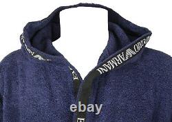 EMPORIO ARMANI bathrobe in cotton terry with hood article 231778 2R447 BATHROBE
