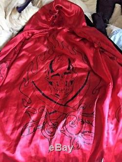 Ed Hardy boxing bath robe / dressing gown reversible authentic item one size