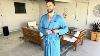 Ekouaer Mens Robes Lightweight Waffle Knit Spa Bathrobe Soft Kimono Shower Robe V Neck Long Sleeve