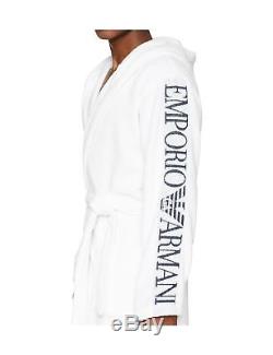 Emporio Armani Men's Bathrobe White (Bianco 00010) X-Large